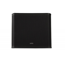 Subwoofer autoamplificado 1000W Woofer 18", rigging integrado. Negro