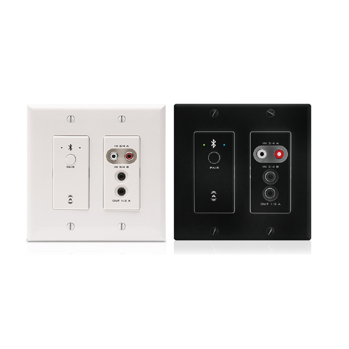 Panel Pared Dante/AES67 In Bluetooth, 2 RCA/Jack 3,5. Out Jack 3,5. POE.B&N