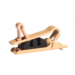 Pinza de corbata Single (3U.) Beige