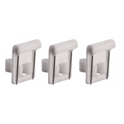Pinza Clip Vampiro (3U.) Blanco