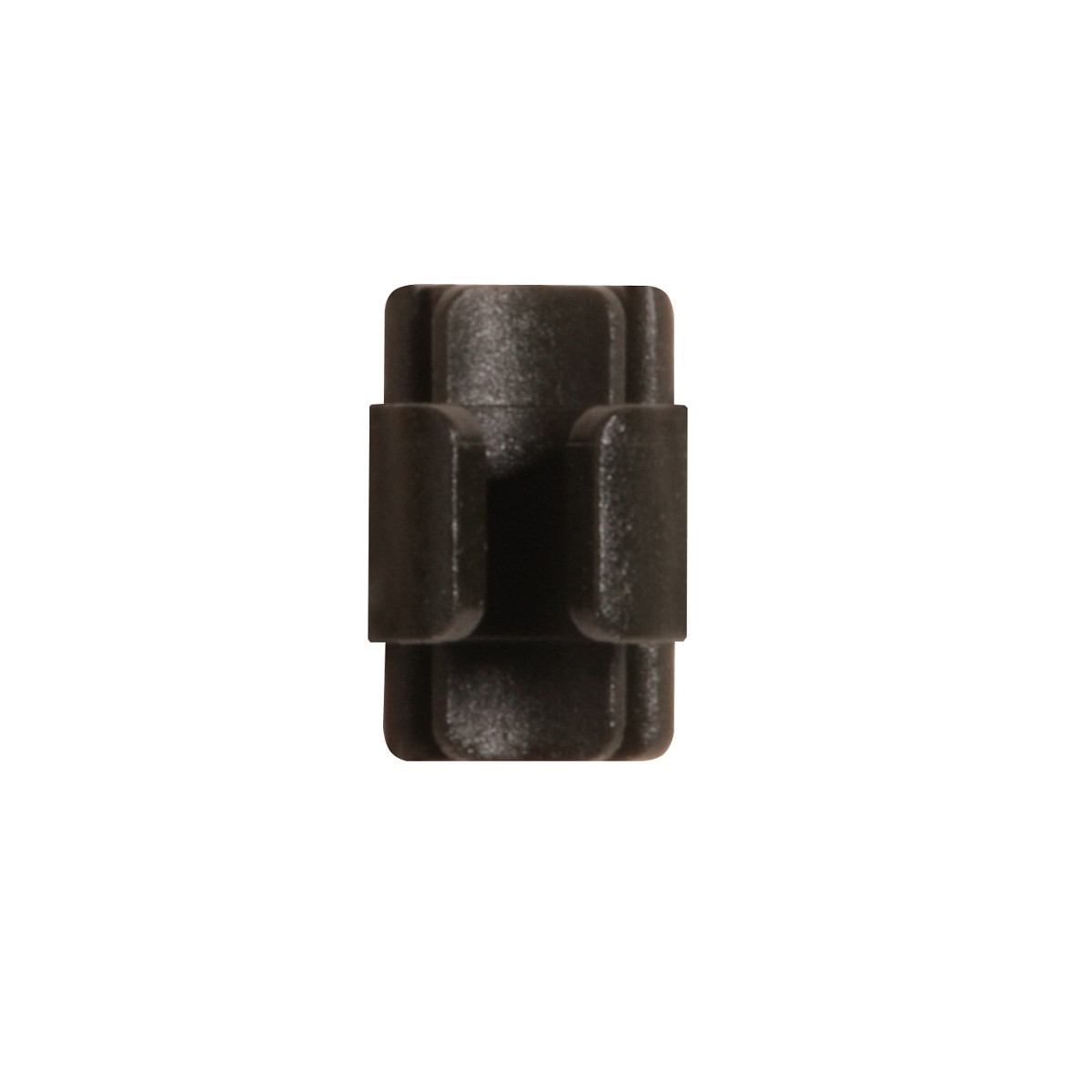 Clip sujeción cable para diadema TH53. Negro. 3U.