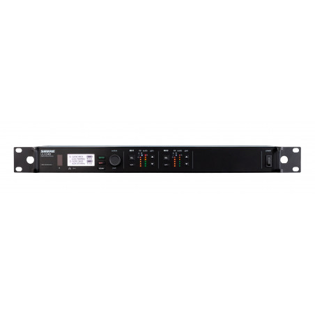 Receptor Digital Dual 1U rack. 606-670 MHz.