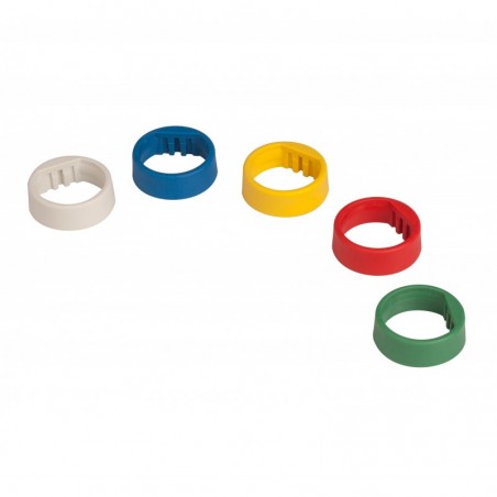 Kit 5 anillos de color para  identificación de transmisores ULXD2 y QLXD2