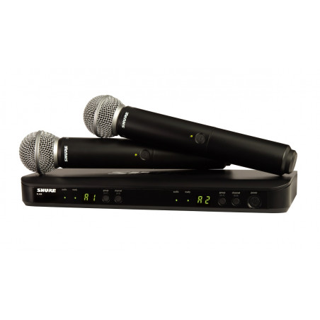 Sistema inalámbrico Dual de mano VOCAL SM58 606-630MHz
