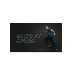 Monitor videowall 49" alto brillo 500 cd/m²  separ. 3.5 mm BTB. Uso 24/7
