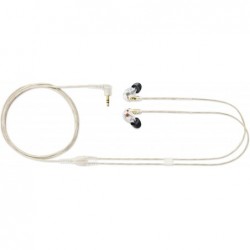 Auricular Intracanal Aislante doble transductor. Acabado transparente