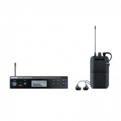 Sistema PSM300 Trans. P3T Receptor y P3R Auriculares SE112GR. 630-654 MHz.