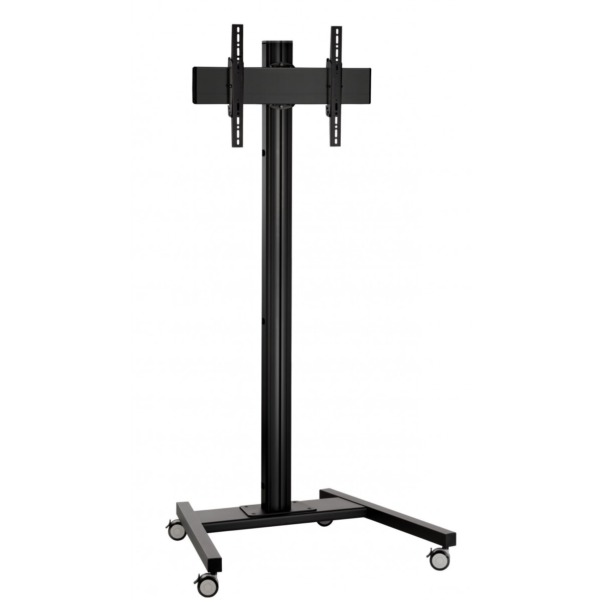 T1544 Trolley, single pole 150cm, 400x400 black
