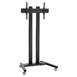 TD1884 Trolley, double pole 180cm, 800x400 black