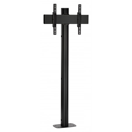FM2044 Floor mounted, single pole 200cm, 400x400 black