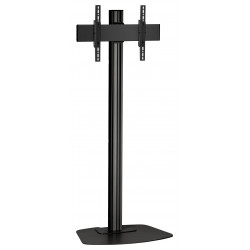 F1544 Floor stand, single pole 150cm, 400x400 black