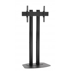 FD1584 Floor stand, double pole 150cm, 800x400 black