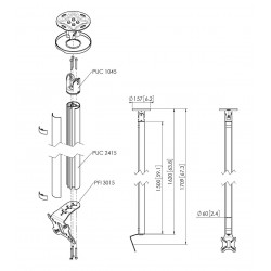 CT241511B Soporte a techo