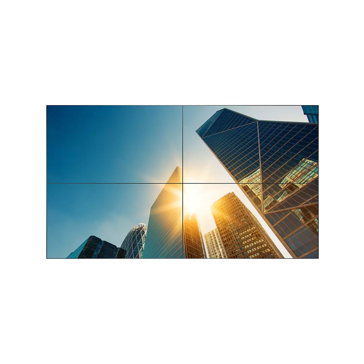 55” Corperate Video Wall, FHD, 700cd/m², 24/7, B2B 1.7mm