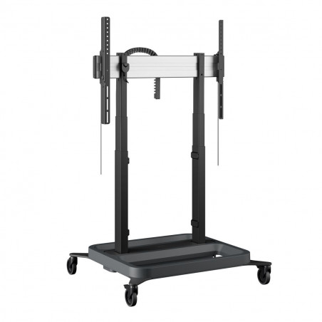 RISE 5208 Trolley con soporte elevador de pantalla eléctrico 80 mm/s (negro, EU)
