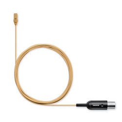 Micrófono lavalier cardiode color beige