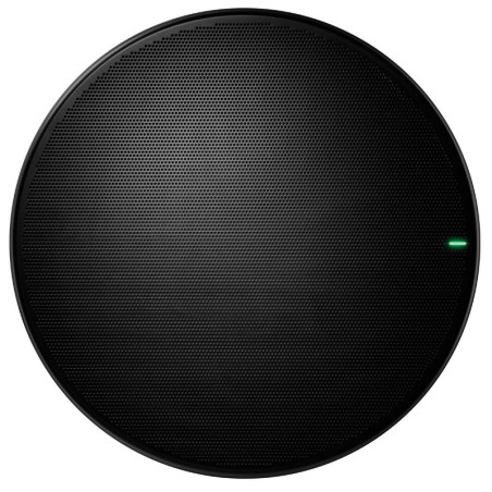 Micrófono array de techo redondo y de color negro MXA920B-R.