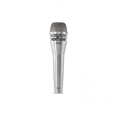 Micrófono Dinámico Vocal de Doble Cápsula Dualdyne. Níquel.