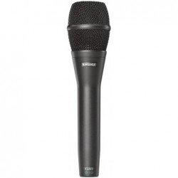 Micrófono de Condensador Vocal color negro