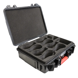 FLIGHT CASE PARA 8 BOMBILLAS NYX