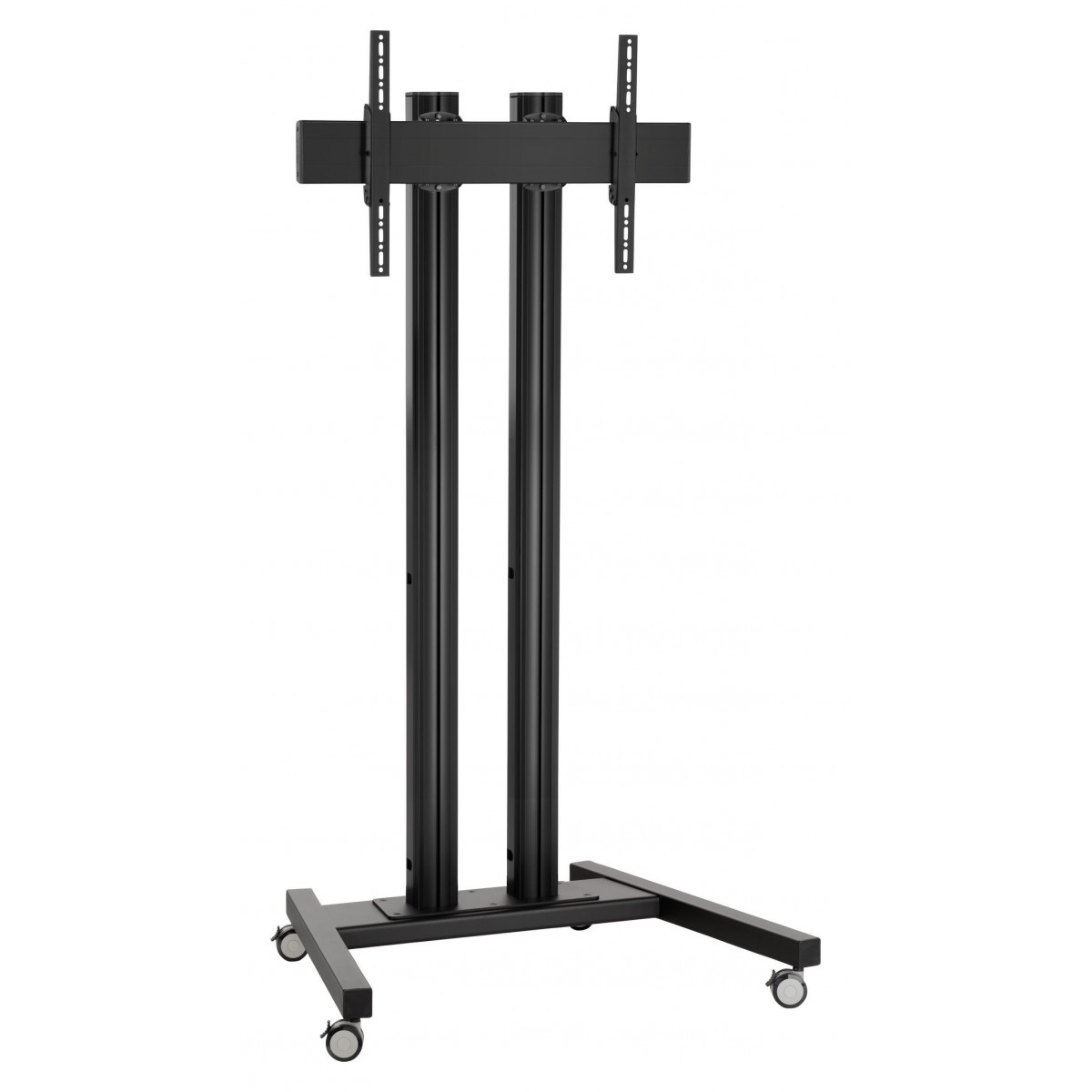 TD1884 Trolley, double pole 180cm, 800x400 black