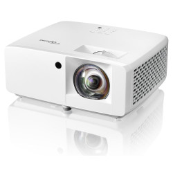 Proyector DLP Láser de tiro corto XGA 3.300 lumens. Lente Fija 0.617:1. Blanco