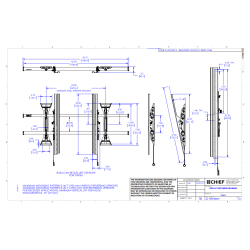 XTM1U Soporte inclinable a pared con microrregulación (Extra Large 55-100")