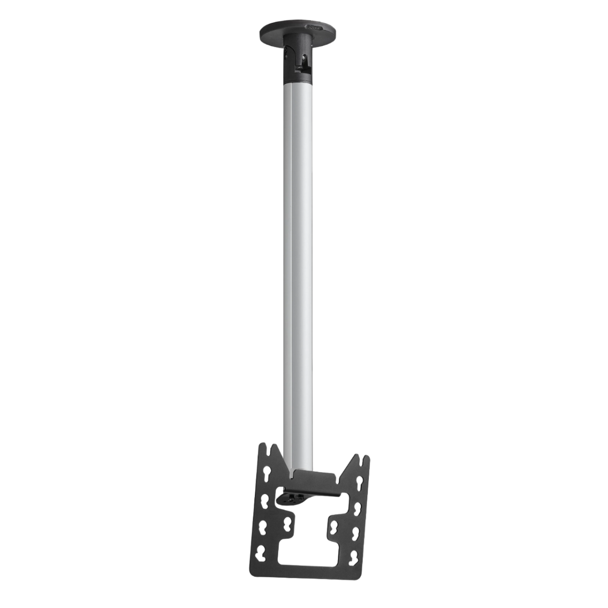 CT241522S Flat / Tilt ceiling, turn, single pole 150cm, 200x200 silver