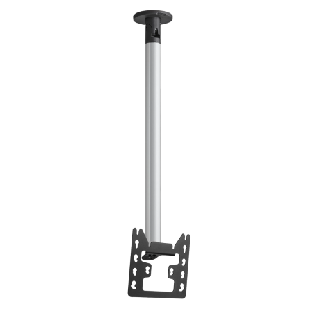 CT241522S Flat / Tilt ceiling, turn, single pole 150cm, 200x200 silver