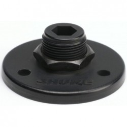 Base para Montaje de micro en Superfície rosca 5/8". Negro.