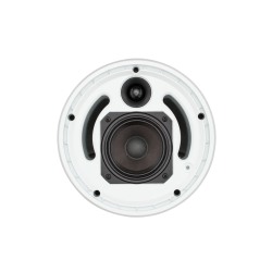 Altavoz de techo autoamplificado con red Dante/AES67, 2 vias 6". Blanco