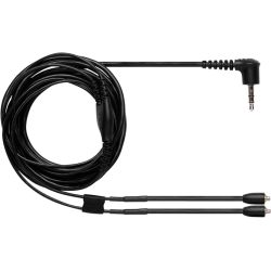 Cable Recambio 162cm para Earphones SE 215,315,425,535,846. Negro.