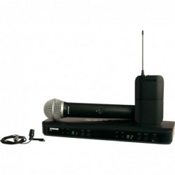 Combo inalámbrico PG58 y CVL Lavalier. 518-542MHz.