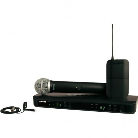 Combo inalámbrico PG58 y CVL Lavalier. 518-542MHz.