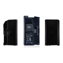 Caja dos vías auto-amplificada 10” + 1,4”, 90°, ABS, 2000W Clase D, DSP