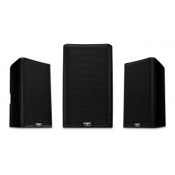 Caja dos vías auto-amplificada 12” + 1,4”, 75°, ABS, 2000W Clase D, DSP