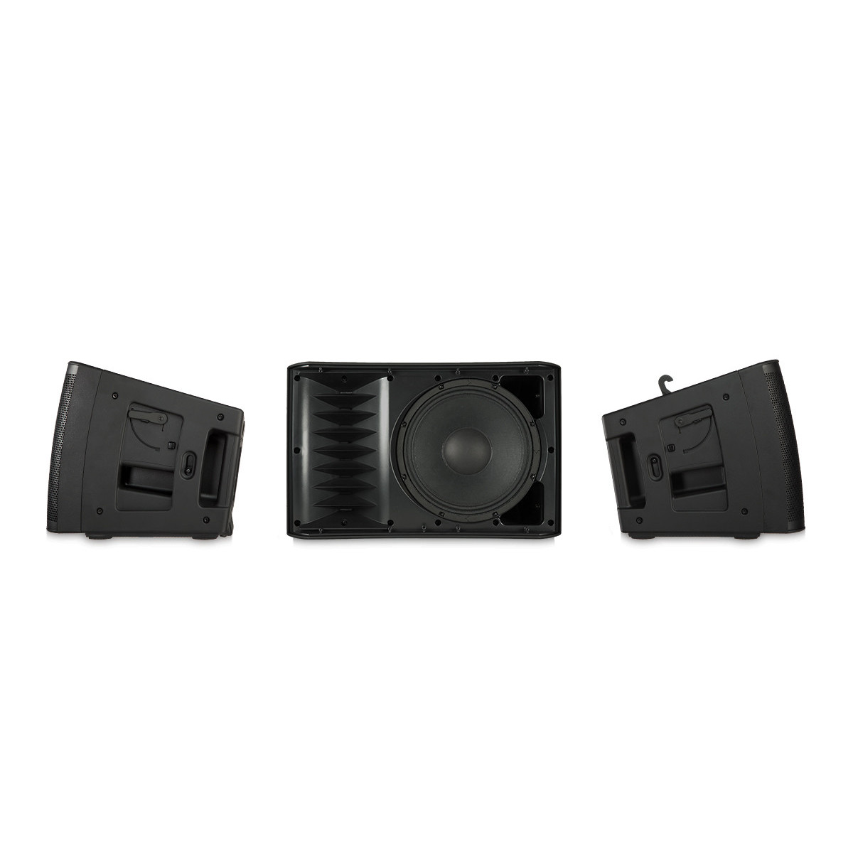 Line Array constante autoamplificado 12" + 1,75"; 18° x 90°. 2x500W. Negro