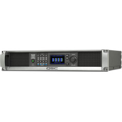 Etapa Q-Sys 4x 800W@70V/100V/8Ω/4Ω, 700W@ 2Ω. Euroblock y QLAN. 2U.