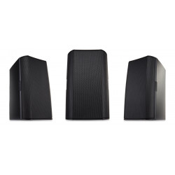 Caja superficie ABS 2 vías 4.5", 120º. 30W 70/100V, 50W 8Ω. Negro.