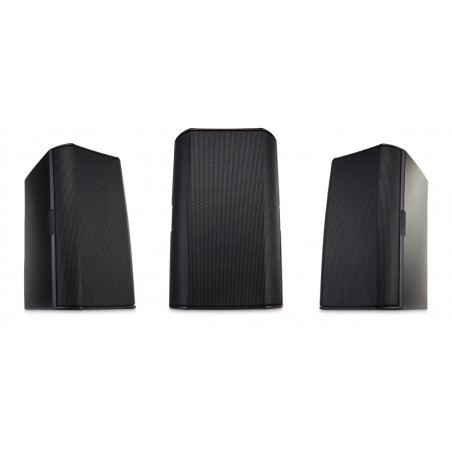Caja superficie ABS 2 vías 4.5", 120º. 30W 70/100V, 50W 8Ω. Negro.