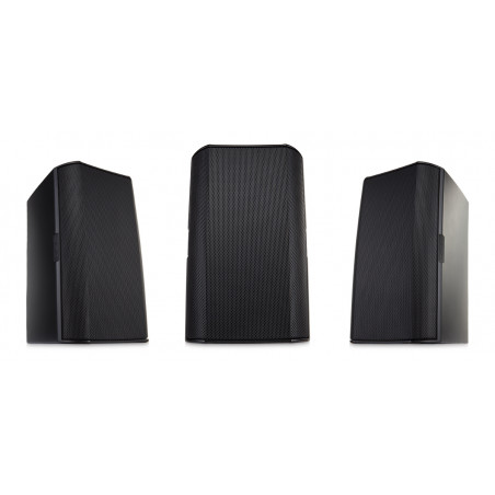 Caja superficie ABS 2 vías 8", 105º. 60W 70/100V, 200W 8Ω. Negro.