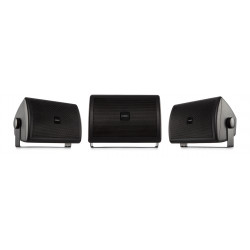 Caja superficie ABS 2 vías 4.5", 130º. 16W 70/100V, 8Ω. Negro.