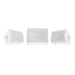 La serie QSC AcousticCoverage™  AC-S4T es un montaje en superficie de 4 ”bidireccional altavoz con transformador 70 / 100V