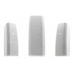 Caja superficie 2 vías pasiva/biamp. 2x8". 90x60º Rotable. 450W 8Ω. Blanco.
