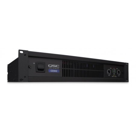 Etapa Q-Sys Dataport 2x 550W@8Ω, 900W@4Ω, 1500W@2Ω