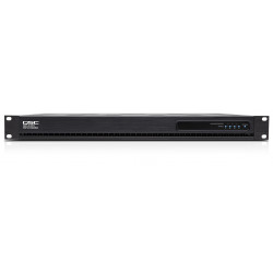 Amplificador FlexAmp 4 canales configurables 4x 200W@ 8Ω/4Ω/70/100V. 1U