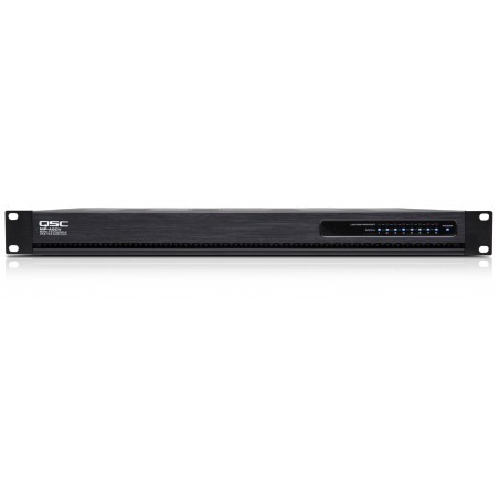 Amplificador FlexAmp 8 canales configurables 8x 200W@ 8Ω/4Ω/70/100V. 1U