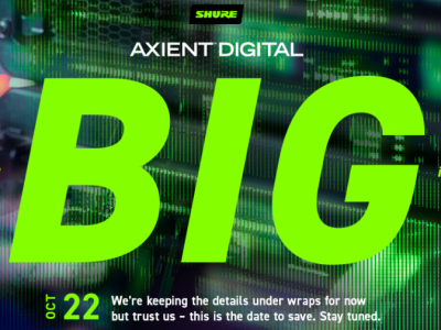 Eventos de presentación nuevo Axient Digital PSM